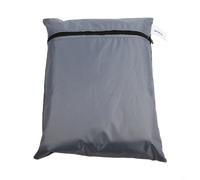 Copertura impermeabile resistente 210D per frigoriferi esterni, regolabile, con cerniere per un facile accesso e ventilazione (grigio, 58 x 58 x 142 cm)