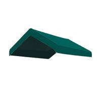 Copertura Impermeabile Resistente Alle Intemperie Copertura Superiore Facile da Pulire Parasole per Mercato, Verde Scuro, size to 5