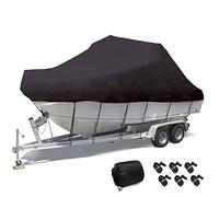 Copertura impermeabile resistente per rimorchi in tessuto Oxford 600D, protezione per tutte le condizioni atmosferiche, per Cruiser Pilot Boat V-Hull, 818 cm x 530 cm
