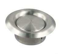 Copertura in acciaio inox 304 per ventilazione, progettata per montaggio a parete e a soffitto (150 mm)