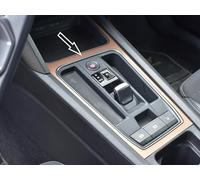 Copertura In Acciaio per 2020-2024 Cupra.Leon Formentor | Colore stile COPPER - Console centrale Decor | 1 Pezzo Inox V1 V2 VZ1 VZ2 VZ3 VZ5 VZ Veloz Edition Leon Accessori Tuning