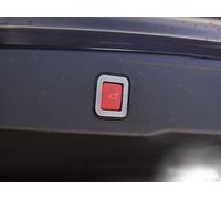Copertura In Acciaio per Fiat.600 600e | Cornice decorativa per l'interruttore del portellone posteriore | 1 Pezzo Inox Elettrica Hybrid RED (RED) LA PRIMA 600 Accessori Tuning Kit