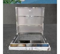 Copertura in acciaio per soffitta - Porta di ventilazione sicura per lucernari residenziali commerciali e industriali - Pannello di accesso durevole per un flusso d'aria ottimale