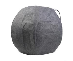 Copertura in feltro per palline da yoga da 55 cm, 65 cm, 75 cm, copertura pieghevole e protettiva per evitare danni e longevità (75 cm)