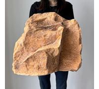 Copertura in Finta Roccia per Pozzi E Irrigatori, Rocce Finte in Schiuma PU Leggera per Paesaggistica, Pietra Artificiale con Struttura Naturale Realistica, Recinzione Decorativa Cortile Non Cavo