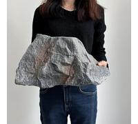 Copertura in Finta Roccia per Pozzi E Irrigatori, Rocce Finte in Schiuma PU Leggera per Paesaggistica, Pietra Artificiale con Struttura Naturale Realistica, Recinzione Decorativa Cortile Non Cavo