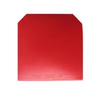 Copertura in gomma per ping pong con proprietà elastiche per un maggiore controllo e rotazione sul campo (rosso)