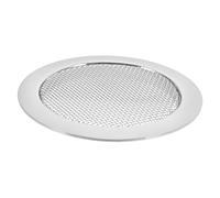 Copertura in Metallo per Buca Chitarra, per Chitarra Resofonica, Argento | Inserto Elegante, Installazione Facile, Alta Efficienza di Filtrazione, per Musicisti Professionisti