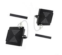 Copertura in metallo per camper con chiusura a perno di sicurezza, caratteristiche di ventilazione per fissare il tubo di fogna, compatibile con la maggior parte dei paraurti in metallo per camper