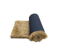 Copertura In Paglia - Rotolo Di Palma Artificiale Impermeabile E Resistente Al Fuoco; Ideale For Barre Tiki, Recinzioni Da Giardino, Cortili Progetti Fai-da-te(1x7m(3.2x22.7ft))
