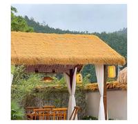 Copertura in paglia sintetica per esterni, impermeabile e resistente al fuoco, ideale per la decorazione di giardini e cortili