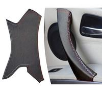 Copertura in pelle della maniglia della porta M Sport - Maniglia interna della porta Sostituzione delle parti M Performance - Copertura nera sportiva originale per 3 serie - Installazione facile