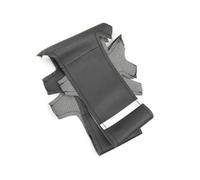 Copertura in pelle perforata per volante auto F-iat 500 500C (GQ/S) 2013-2015 per Abarth 500 500C 595 595C 2009-2016, striscia bianca