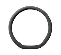 Copertura In Pelle Scamosciata Tutte Stagioni Coprivolante Automatico A Forma D Rotondo Traspirante Protezione Volante Universale(Tipo D-Nero)