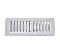 Copertura in plastica per bocchetta dell'aria, griglia di scarico a pavimento, prese d'aria per interni (7,6 x 25,4 cm)