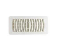 Copertura in plastica per bocchetta dell'aria, griglia di scarico a pavimento, prese d'aria per interni (10,2 x 25,4 cm)