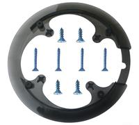 Copertura in plastica per corona a 8 bulloni per pedivelle BCD104 mm 42T per funzionare come strato protettivo contro graffi corona e sporco dei vestiti (esterno 9,6 cm)