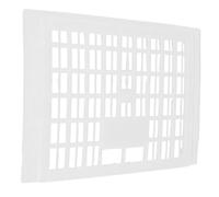 Copertura in Plastica per Porta Pollaio, Bianca, 37,1x27,1 CM | Taglio Personalizzato, Bordi senza Bave, Sostituzione Facile, per Pollai Commerciali e Giardino