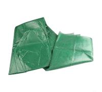 Copertura in PVC per serra, protezione per piante, spaziosa e robusta, trasparente, bianco e verde, 143 x 143 x 195 cm, per interni ed esterni, facile da montare, resistente alle intemperie (verde)