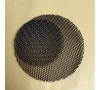 Copertura in rete a nido d'ape nera da 1 pezzo for faretti - Alluminio antiriflesso da 3 mm con trasmissione della luce del 95%(96mm)