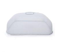 Copertura in Rete Metallica per Alimenti, Protezione Riutilizzabile per la conservazione degli Alimenti, Protezione Alimentare per Barbecue,Bianca,34 * 47 * 16cm