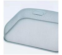 Copertura in Rete Metallica per Alimenti, Protezione Riutilizzabile per la conservazione degli Alimenti, Protezione Alimentare per Barbecue,Light Blue,34 * 47 * 16cm