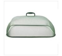 Copertura in Rete Metallica per Alimenti, Protezione Riutilizzabile per la conservazione degli Alimenti, Protezione Alimentare per Barbecue,Verde,34 * 47 * 16cm