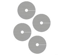 Copertura in rete riutilizzabile per evitare che il gatto scavi il suolo in HDPE per piante in vaso, compatibilità interna ed esterna (4 pezzi)