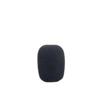 Copertura in schiuma di ricambio per Countryman E6, B6, H6, B2, H2 e altri microfoni da bavero per cuffie (nero)