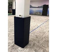 Copertura in schiuma per colonne per area giochi, 1,2 m, autoadesiva, decorativa, per pali da 3 x 3 a 8 x 8 cm, rosso