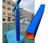 Copertura in schiuma per pali metallici, protezione per pali da garage, copertura per colonne per seminterrato, copertura protettiva per canestro da basket per tutte le stagioni (blu, 24 x 24 cm)