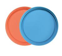 Copertura in silicone | 2 pezzi possono coprire | Pentola con dimensioni standard per viaggi, campeggio, ufficio, cucina, pranzo, picnic, dispensa, preparazione dei pasti, snack