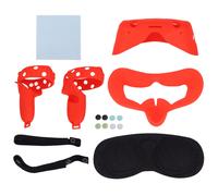 Copertura in silicone antiurto per Oculus Quest2Accessories Ultimate VR Immersione Anti Perdita di Luce Cuscinetto Viso Protezione Lente Nessun