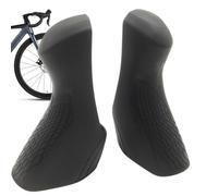 Copertura in silicone da biciclette Coprileva Freno Elegante E Confortevole | Elastico Ricambio antiscivolo morbido nero in universale per la maggior parte dei manubri a piega coppia