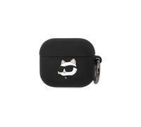 Copertura in silicone Karl Lagerfeld per AirPods 3 nero - KLA3RUNCHK
