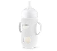 Copertura in Silicone per Biberon - Rivestimento con Doppia Impugnatura per Biberoni - Protezione Antirottura e Antiscivolo Facile da Impugnare per Bambini