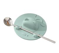 Copertura in Silicone per da Tè - Copri Bicchiere Bevande, Coperchio Mug Lavabile in Lavastoviglie | Porta Bustina Infuso Adulti Bevitori di Caffellatte Ufficio Viaggio Casa Studio