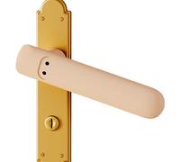 Copertura In Silicone Per Maniglia - Protezione Pomello Anti-Collisione | Manicotto Di Sicurezza Per Bambini Destinato Alle Leve | Paraurti Morbido Pr Prevenire Al Muro, Antistatico E Confortevo