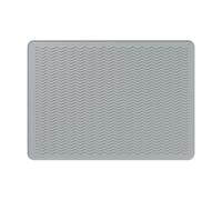 Copertura in silicone per piano cottura a induzione, 71 x 50 cm, resistente al calore, protezione per piano cottura a induzione (grigio)