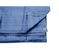 Copertura In Tela Blu 3.5M X 4.5M 80 GSM (Bale Di 10 Fogli)