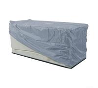 Copertura in tessuto Oxford 210D per mobili da esterno mantiene il tuo spazio al sicuro dalle intemperie (grigio, 123 x 62 x 55 cm)