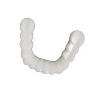 Copertura inferiore riutilizzabile rimovibile della copertura del dente delle faccette dei denti delle faccette dei denti della resina