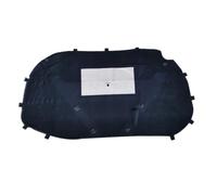 Copertura insonorizzante Per Vw Per Scirocco 2009-2016 | Cotone fonoassorbente nero resistente alle alte temperature