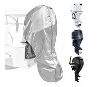 Copertura Integrale Fuoribordo per BF225A XCA-225HP 2002-2018 | Materiale: Il guscio in Oxford 420D; Design: La cerniera; Fissaggio: Le cinghie regolabili con fibbia e il cordino inferiore