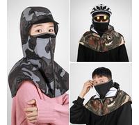 Copertura Integrale Per La Testa - Cappuccio e Scaldacollo Antivento | Maschera per Viso Invernale - per Attività all aperto Campeggio Escursionismo su Ghiaccio Motociclismo Pendolarismo Quotidiano Ca