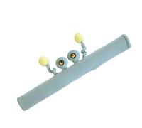 Copertura interattiva per passeggino con design 3D a cartoni animati ed effetti sonori per coinvolgere il bambino e promuovere l'interazione, facile pulizia