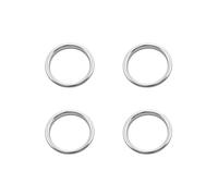 Copertura Interna Della Presa D'aria Per Console Centrale Auto Per A3 8V S3 2014-2019 Q2 Sportback Berlina Accessori Per Lo Styling Dell'auto UOEMCRTB(Silver-4-piece set)