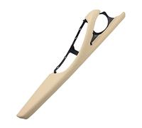Copertura Interna Maniglia Per B&MW Serie 5 F10 F11 F18 520 523 525 528 530 535 LHD RHD Porta Interna Bracciolo In Pelle Telaio Esterno Di Sostegno Ricambi Auto ( Color : BEIGE , Misurare : LHD )