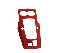 copertura interna per console centrale Copertura del pannello cambio della console centrale Per Audi A3 8V S3 2013-2020(With 2 holes,Red)
