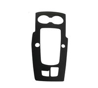 copertura interna per console centrale Copertura del pannello cambio della console centrale Per Audi A3 8V S3 2013-2020(With 2 holes,Black)